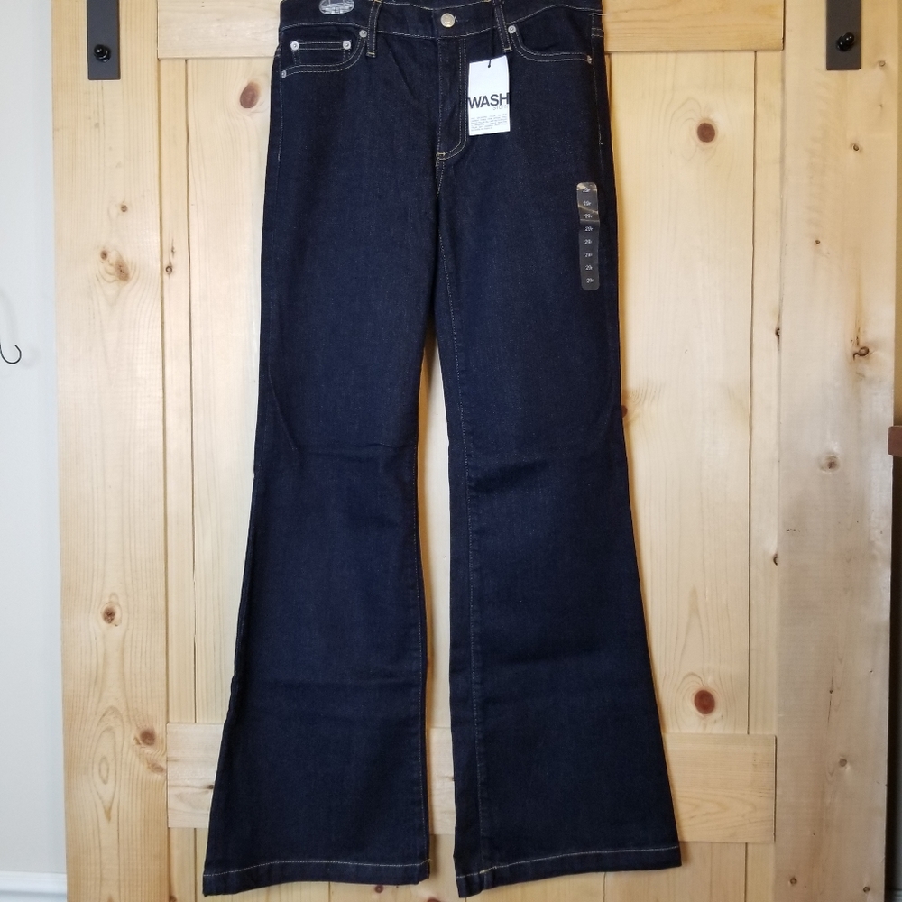 GAP 1969 Y2K Authentic Flare Mid Rise Denim Jeans NWT